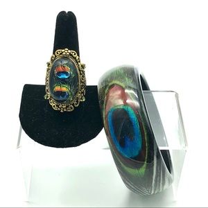 🦚🦚 Awesome peacock motif jewelry 🦚🦚
